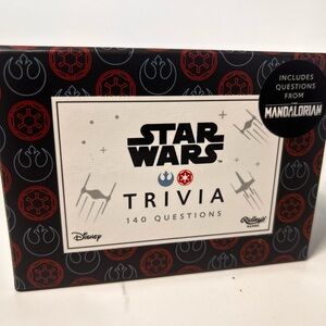 Disney Star Wars Trivia Game w/Mandalorium Questions 140 Questions